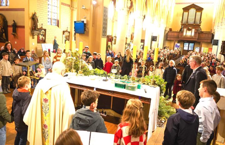 Kerstmis in de kerk van Lommel-centrum