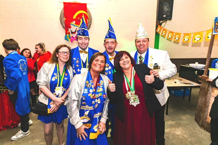 Weer super geslaagd carnavalsbal voor De Blauwe Duikers