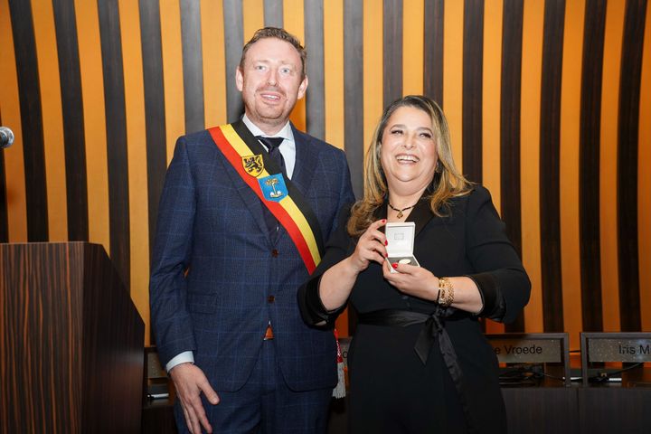 Gouden Erepenning voor Nadia Chahboun-Chatar