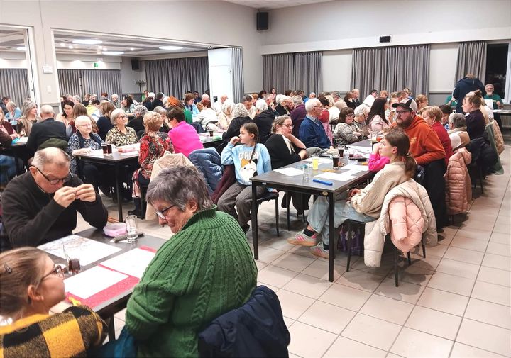 Volle zaal voor kienavond Kannet vanavond