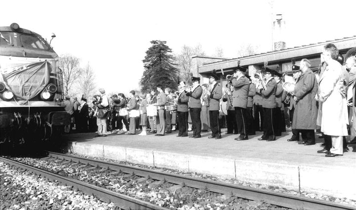 Spoorlijn naar Antwerpen heropend op 28 mei 1978