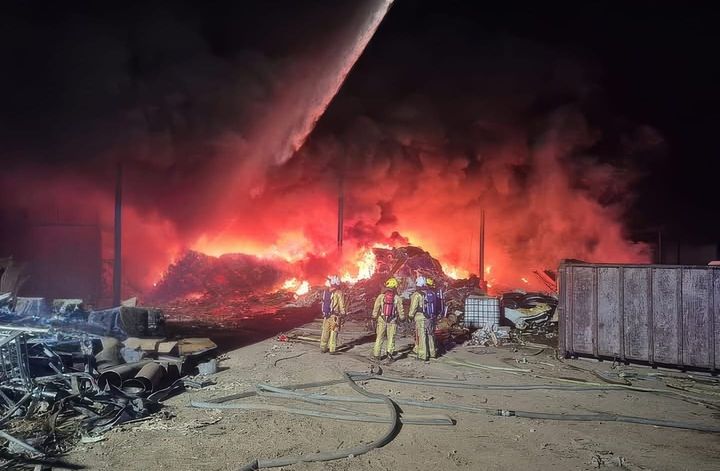 Hevige brand op Maatheide onder controle