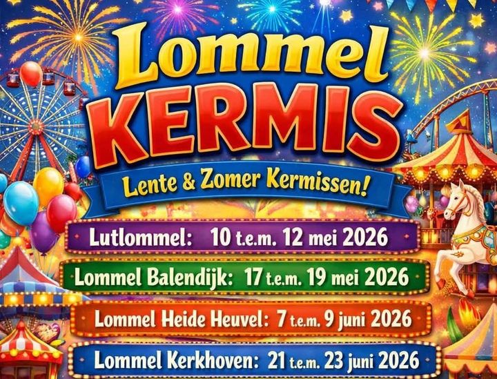 De tijd van de kermissen komt eraan