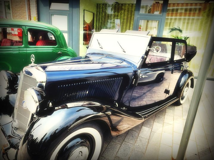 Mercedes treffen in het centrum