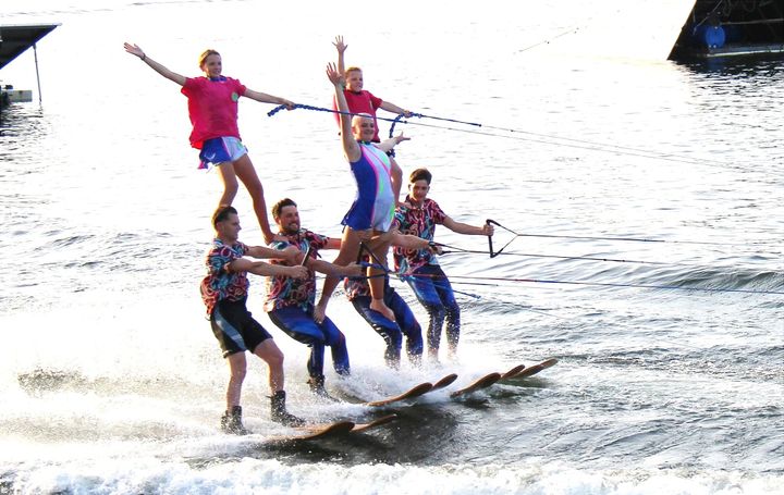 'Night Jump' bij Lommel Ski