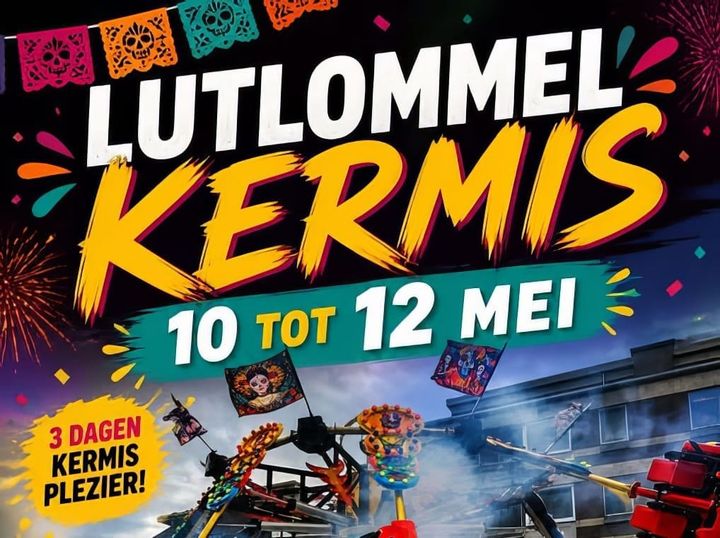 Dit weekend trekt Lutlommel kermisseizoen op gang