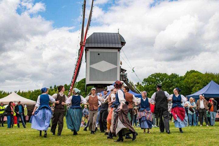 Beleef aanstaande zondag ambacht en spektakel tijdens  Molenfeesten
