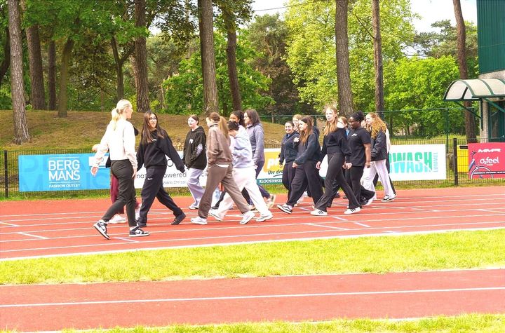 Sponsorloop voor Bednet bij X Plus