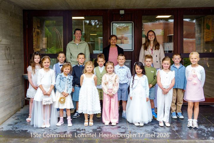 Eerste communies in onze stad