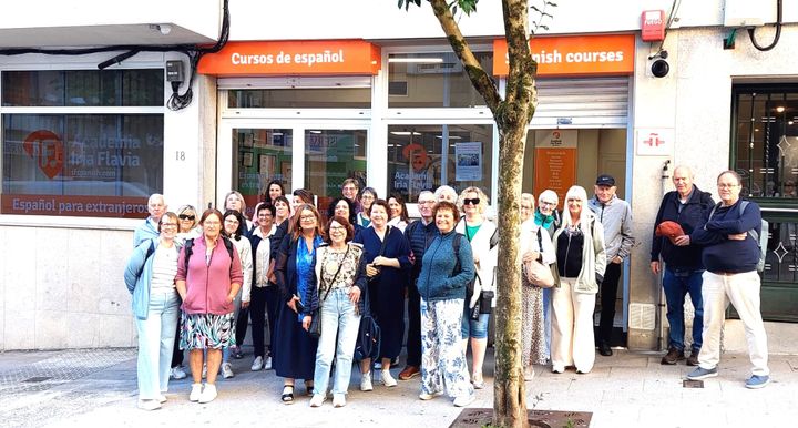 Cursisten CURSA op studiereis in Galicië
