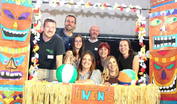 Schoolfeest bij campus Helix