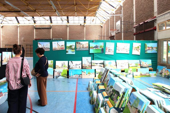 Schilderijen ten voordele Alzheimer Liga
