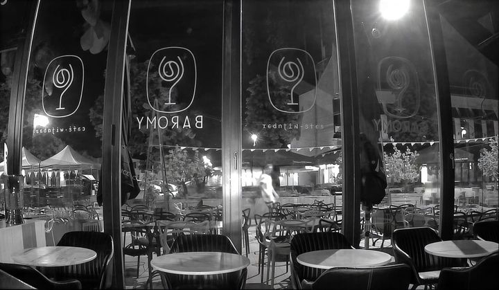Diefstal van terrasstoel bij wijnbar Baromy