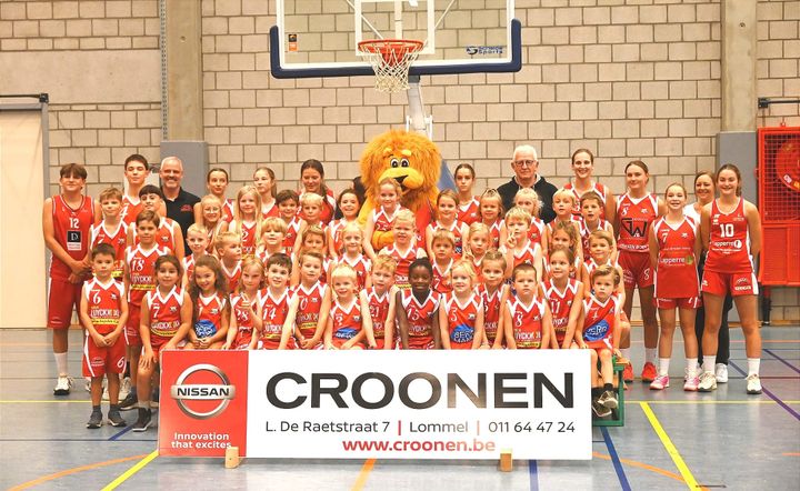 Startdag van basket Lommel weer groot succes,  met winst in vriendenwedstrijd