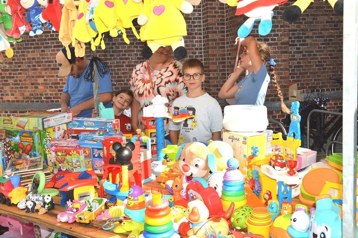 Kermis op gang getrokken met Harmonie en kinderrommelmarkt