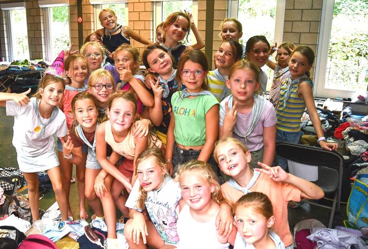 Op bezoek bij de KSA-meisjes van Lutlommel
