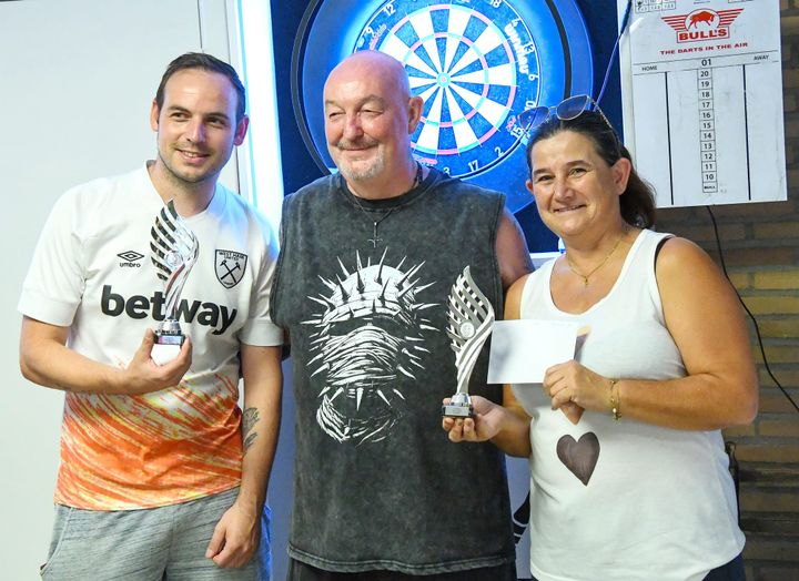 Mixed Couples darts toernooi