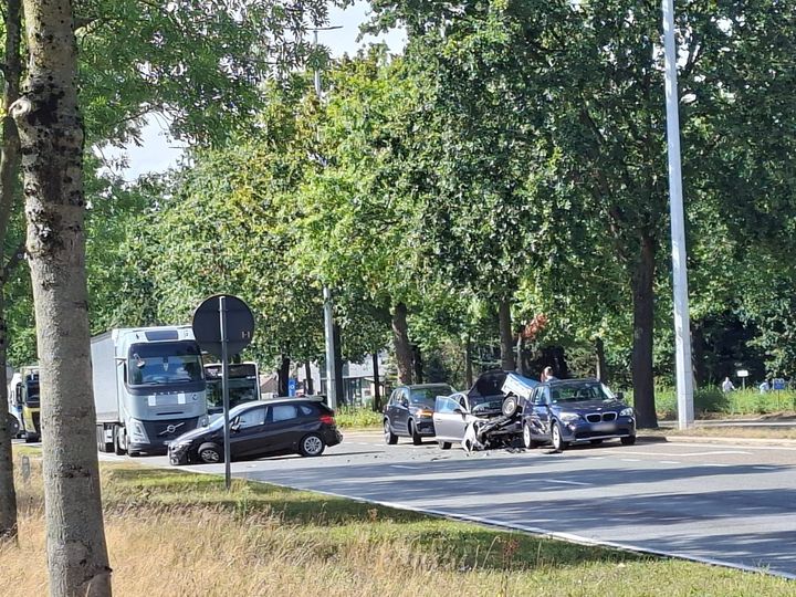 Zwaar verkeersongeval op de Buitensingel