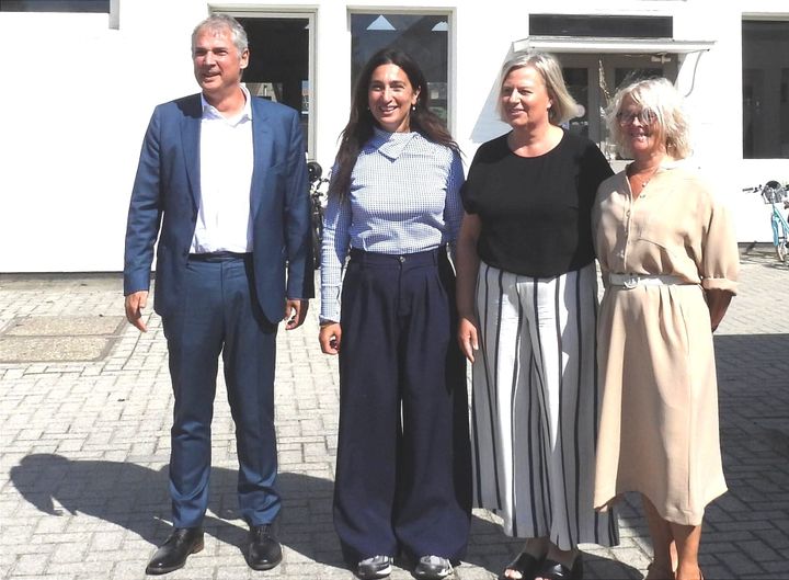 Zuhal Demir op bezoek bij inspiratieschool XCL Wegwijs