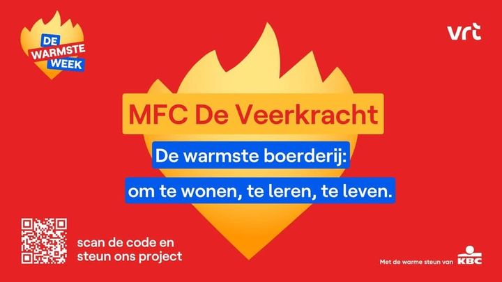 Steun van de Warmste Week voor boerderijproject De Veerkracht