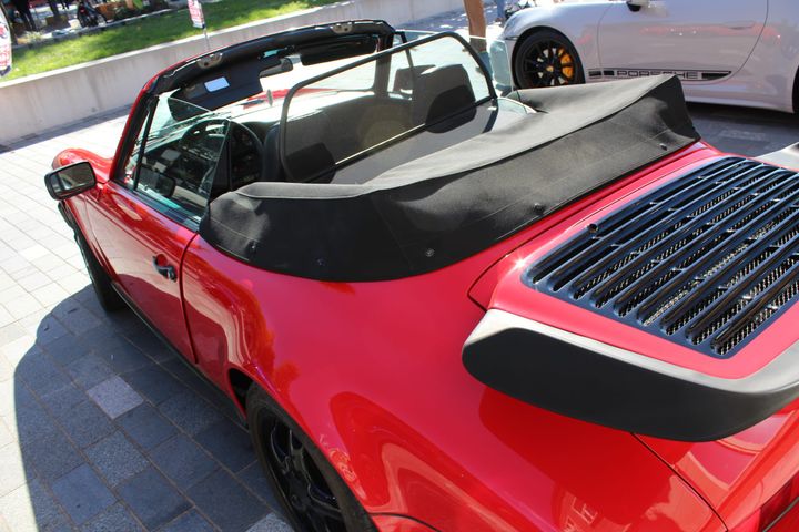 Porche-treffen in het centrum
