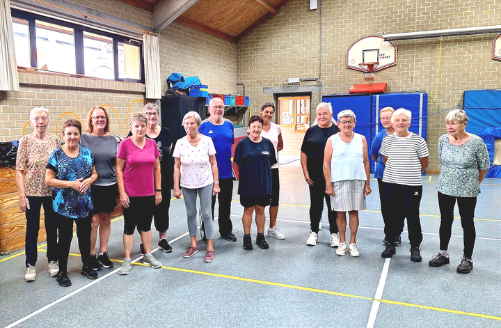 Turngroep Fitgym OKRA Trefpunt Centrum start 2de jaar