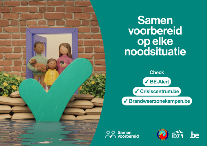 Samen Voorbereid: Stad Lommel verstuurde 7.176 testberichten via BE-Alert
