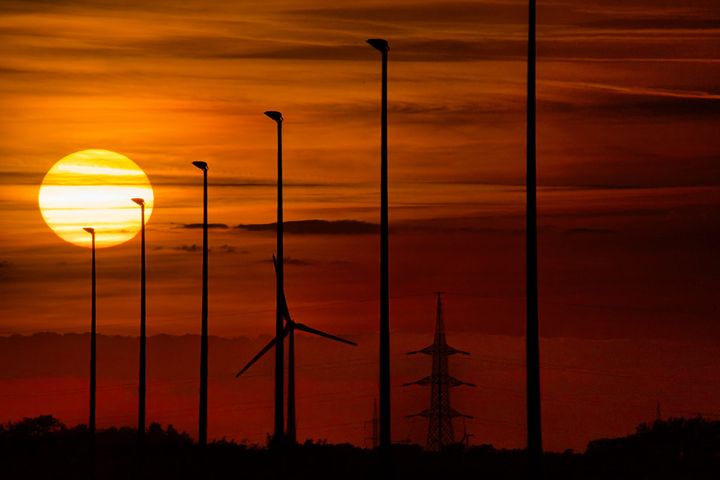 Bijzonder schouwspel van licht en schaduwen