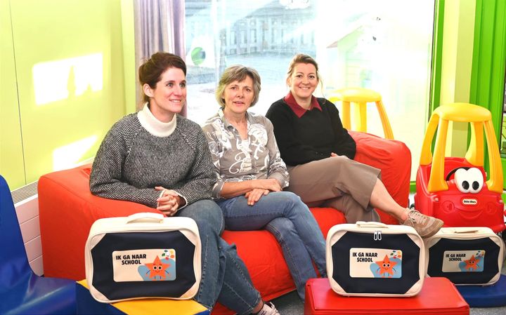 Naar de kleuterklas met de Ik ga naar school-koffer