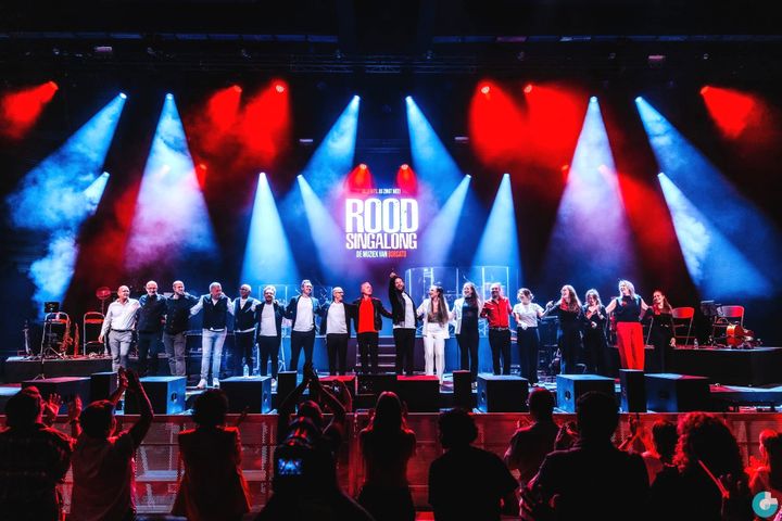 Wereldpremière van ROOD Singalong in de Soeverein