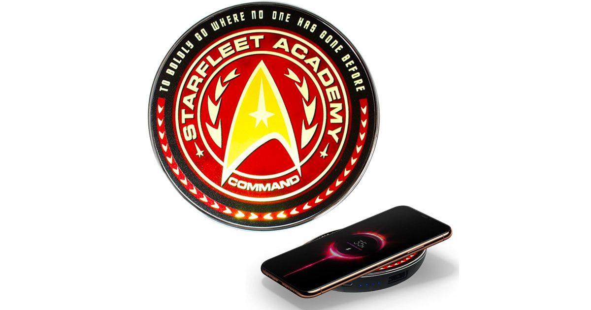 An image showing the charger in use.