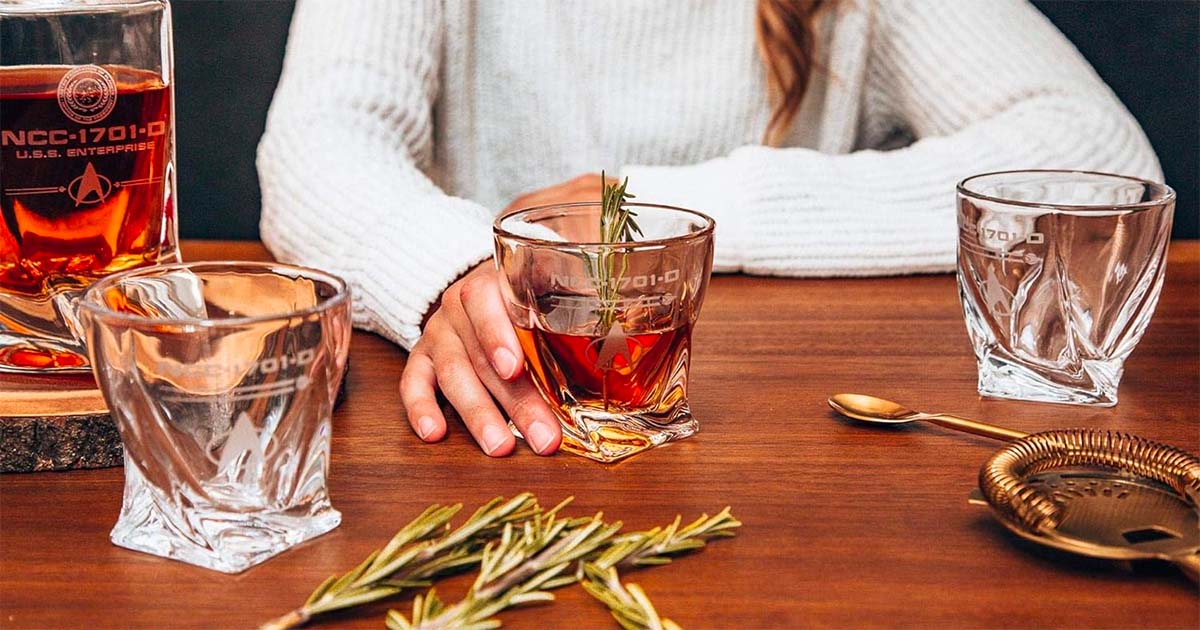 Star Trek Whiskey Decanter Set