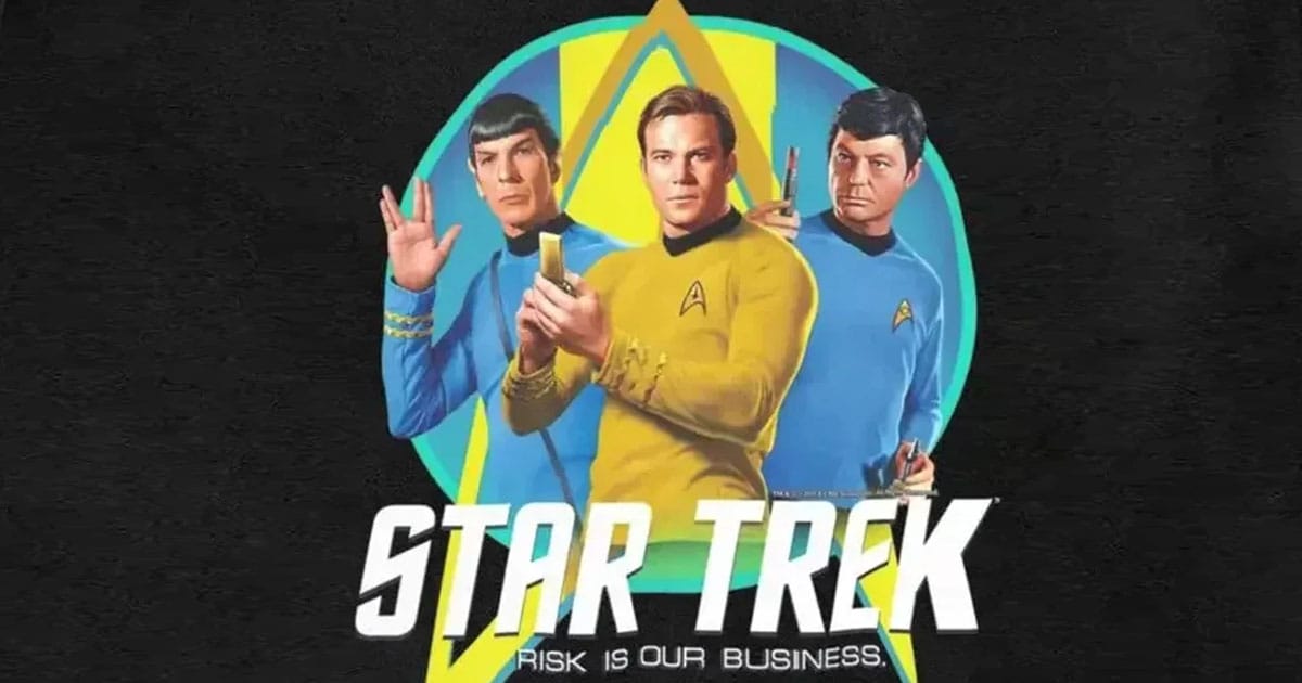 A screen capture of a Star Trek T-shirt Design.