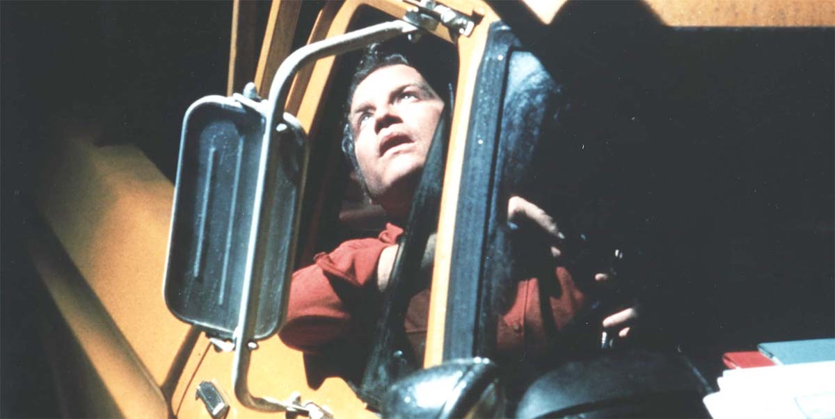 Screen capture from "Close Encounters" showing the Roy Neary character.