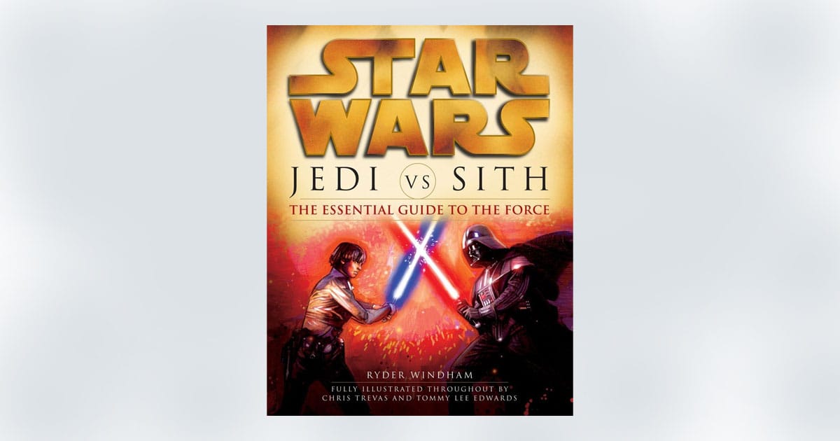 Cover of Star Wars: Jedi vs. Sith book.