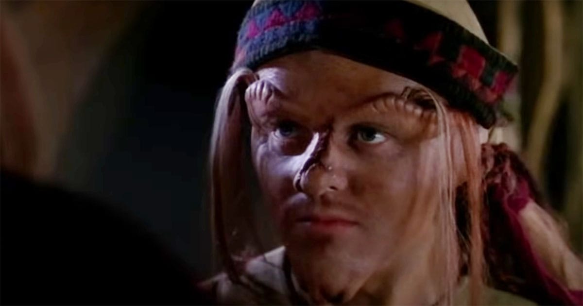 Jothee in "Farscape," shortly after reuniting with D’Argo, seeking to follow in his father’s warrior path.