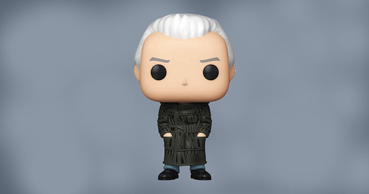 Funko Pop vinyl figure of Roy Batty from Blade Runner with white hair and long coat  Let me know when you'd like to continue with the next image.