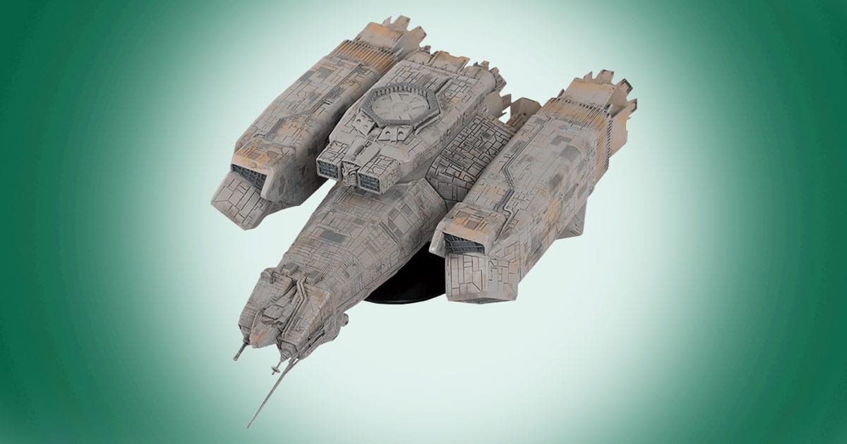 USCSS Nostromo XL Edition die cast model ship from Eaglemoss.