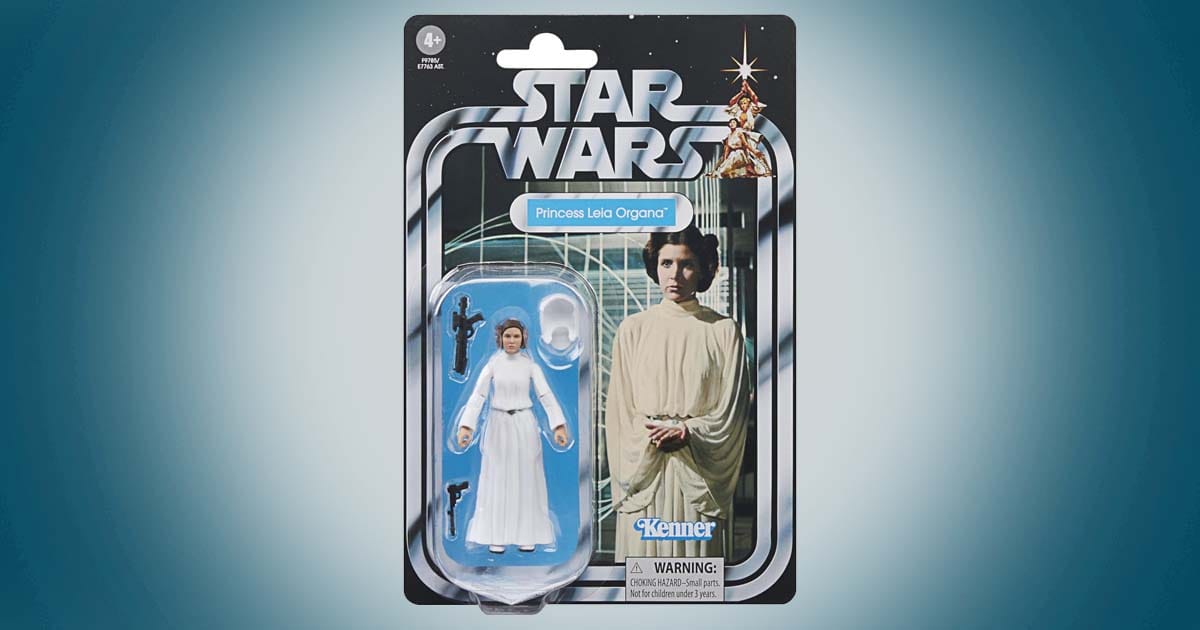 Princess Leia Organa Vintage Collection action figure from Star Wars A New Hope.