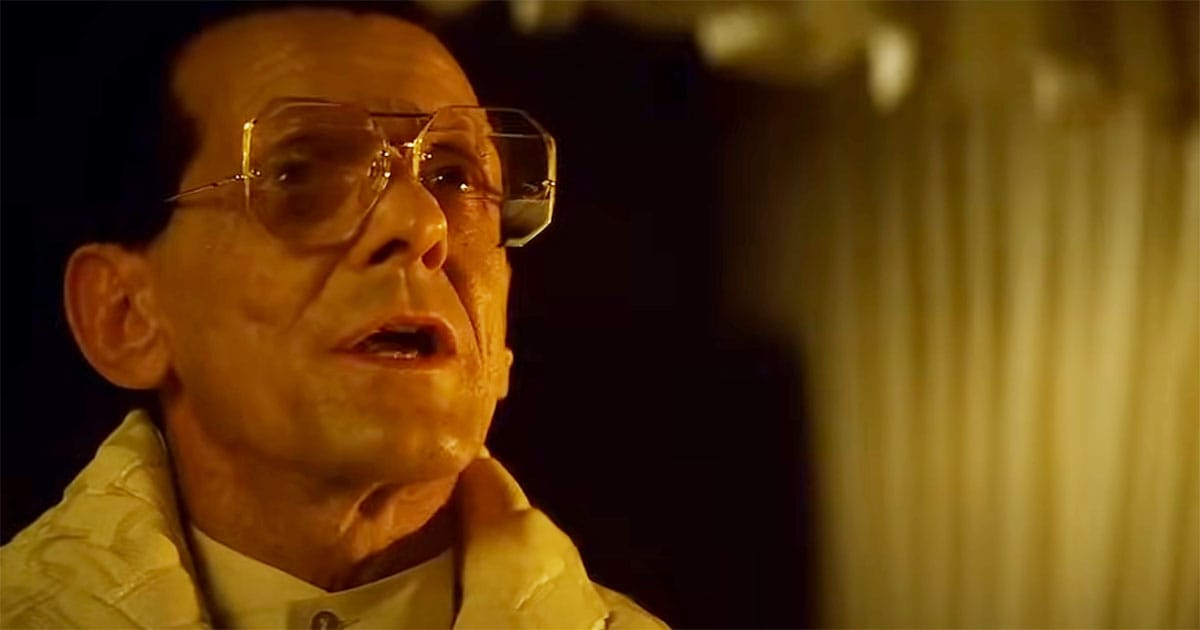 Roy Batty meeting Eldon Tyrell in “Blade Runner” during the Nexus-6 replicants’ search for longer life.