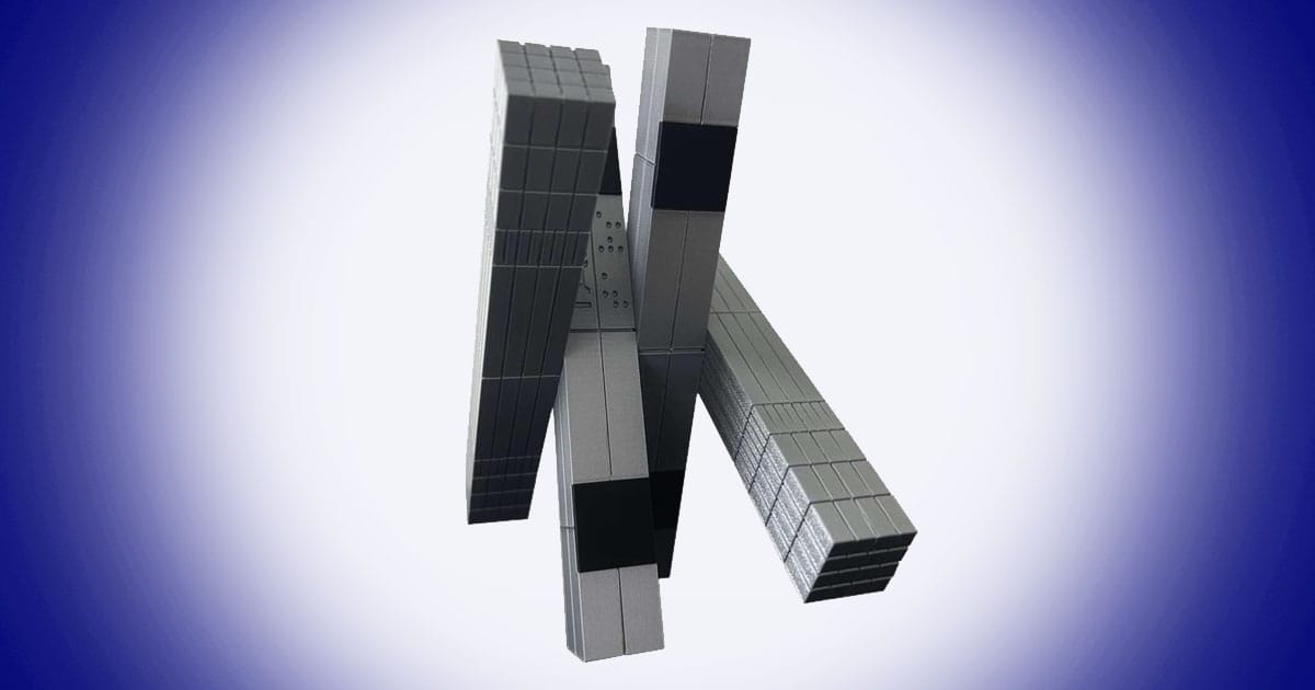TARS inspired robot display model from "Interstellar" with industrial rectangular design and realistic deep space science fiction styling.