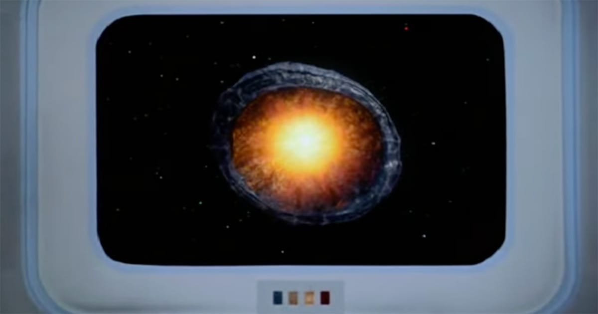 The planet-killing Doomsday Machine from the classic "Star Trek" episode "The Doomsday Machine"