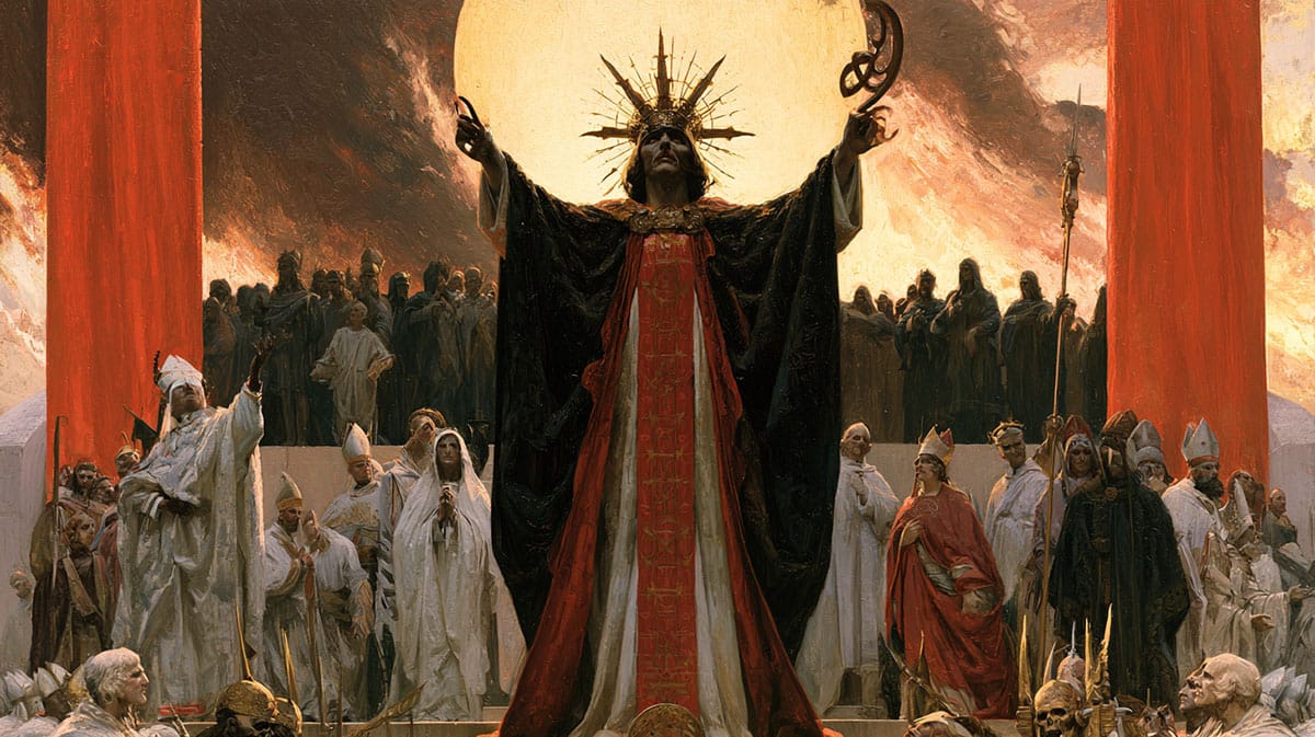 Cover art for Lord of the World.