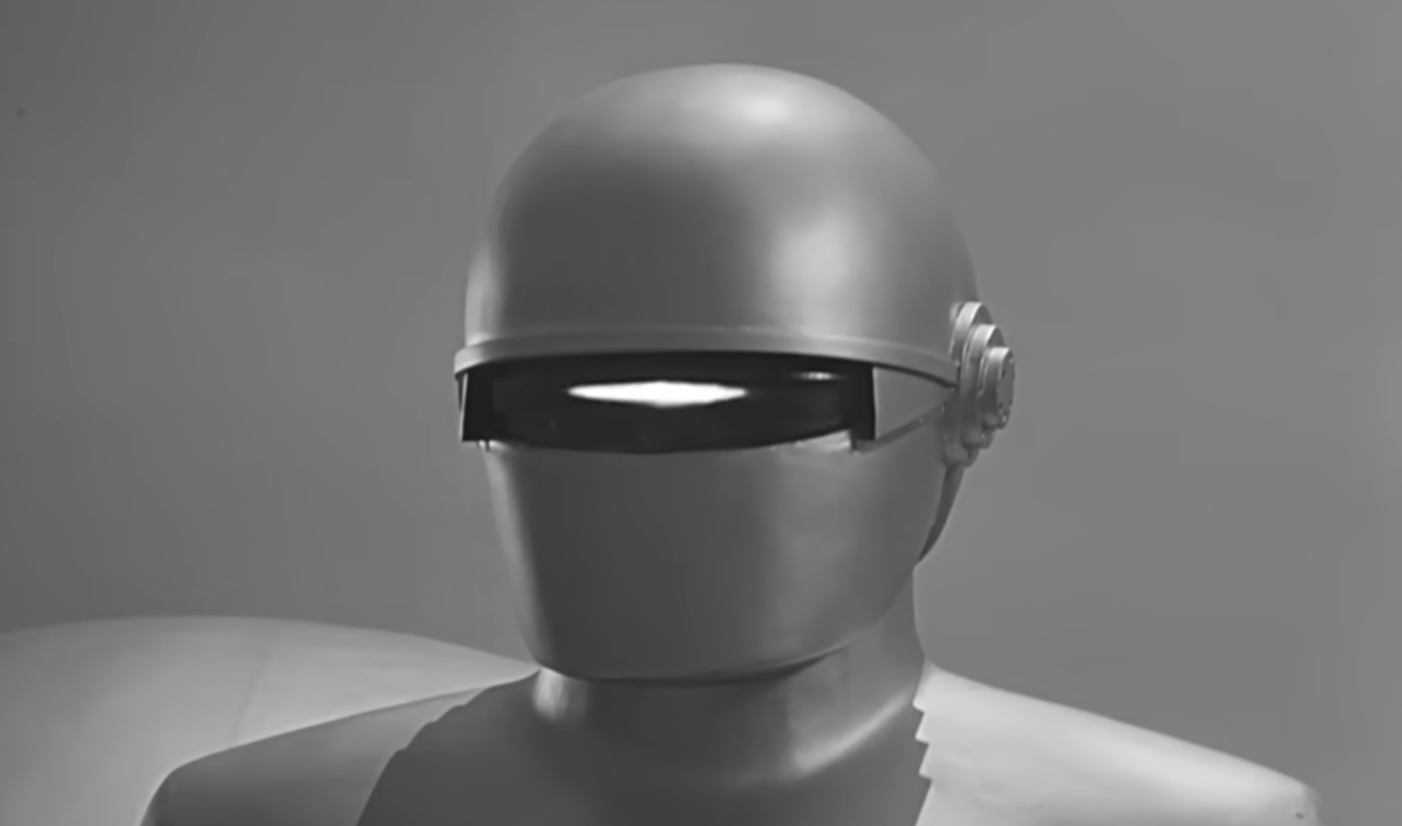 Gort, the powerful robot from "The Day the Earth Stood Still" (1951).