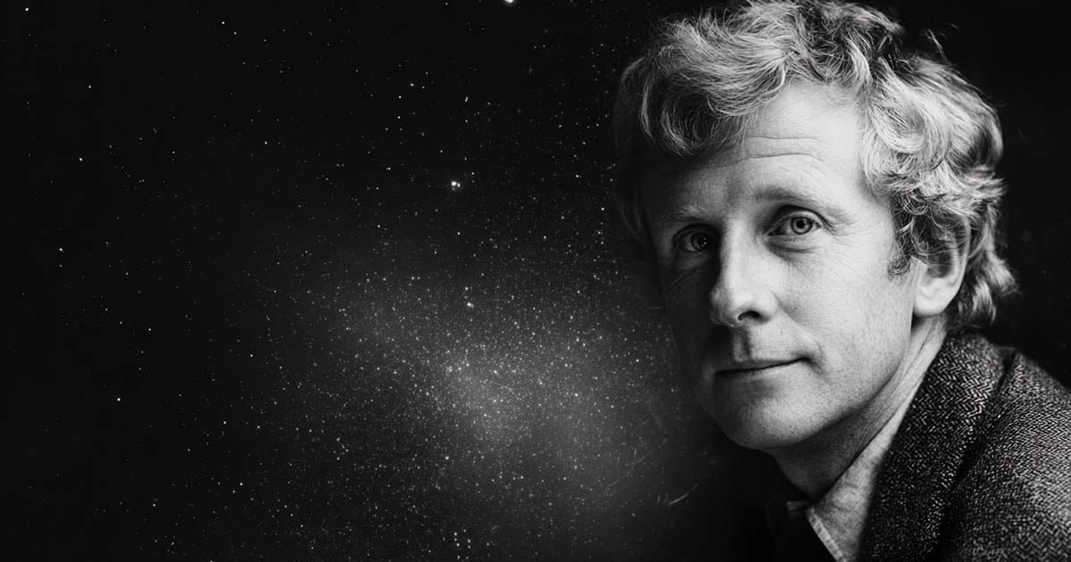 Douglas Adams, whose comic vision reshaped modern science fiction.