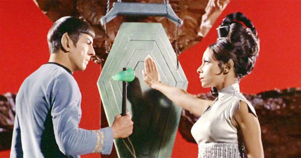 Mr. Spock about to go Amok.
