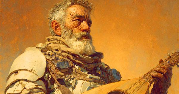 Fan art from Dune. Gurney Halleck.