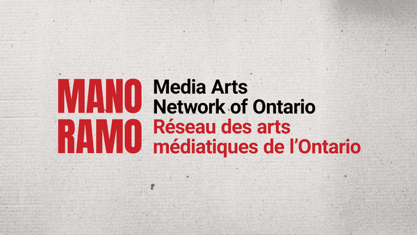 Red and black MANO logo.