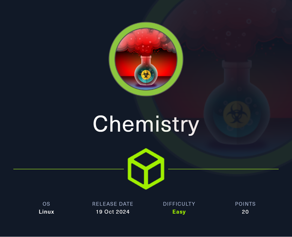 HackTheBox | Chemistry