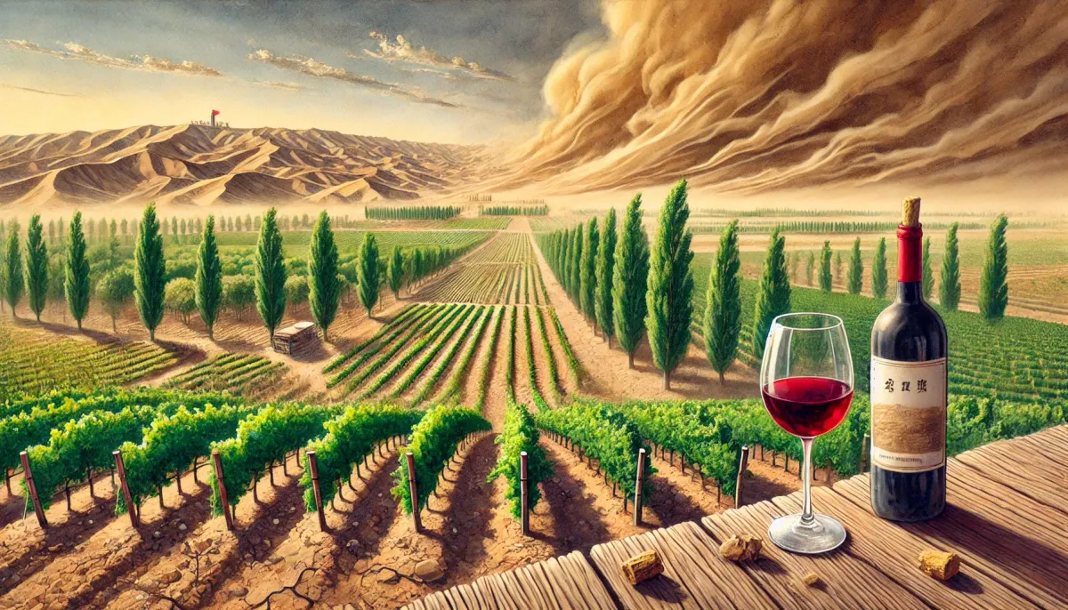 Can China’s Great Green Wall Create Rich Red Wine?